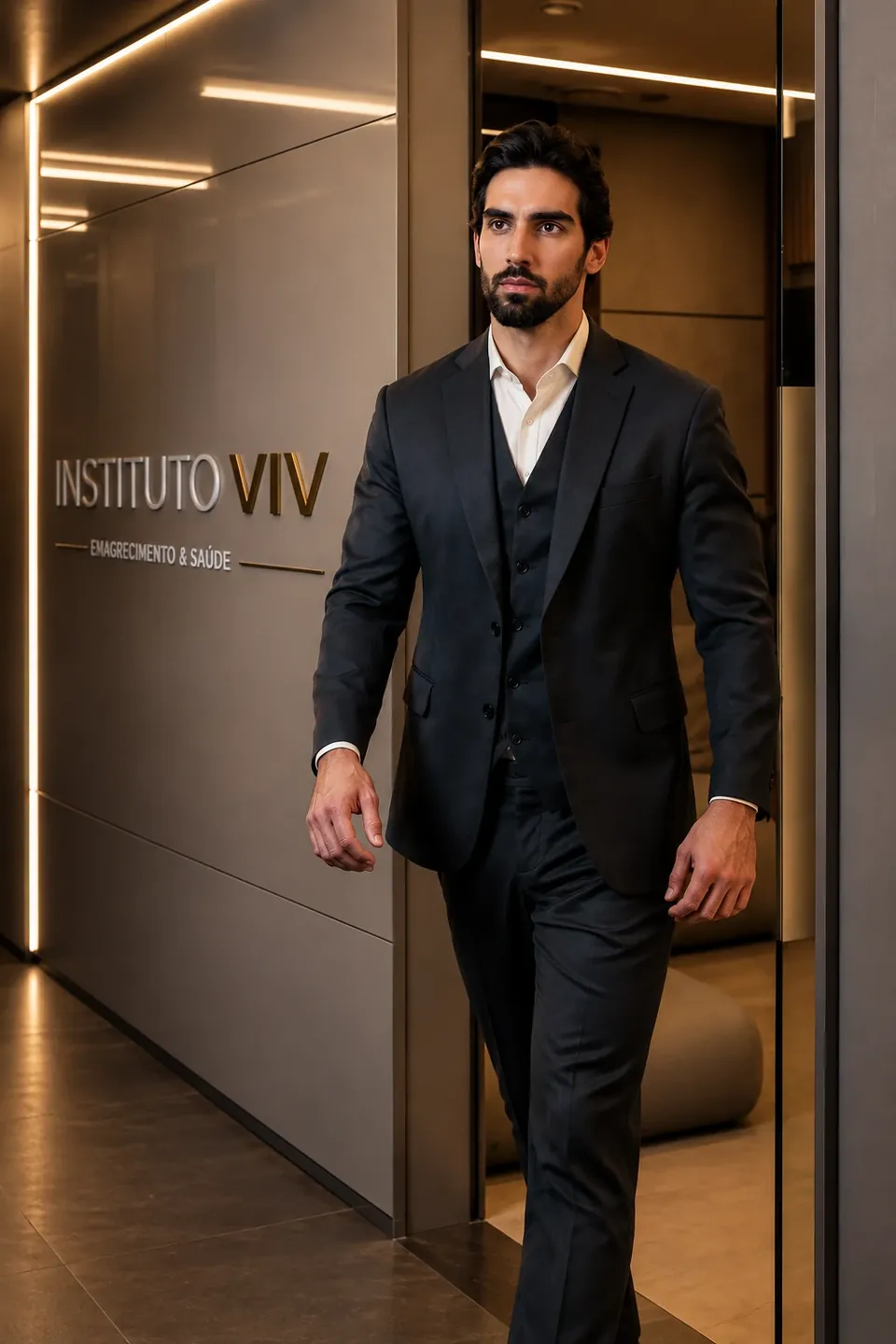 Dr. Vinicius Valença, médico do esporte, no Instituto VIV