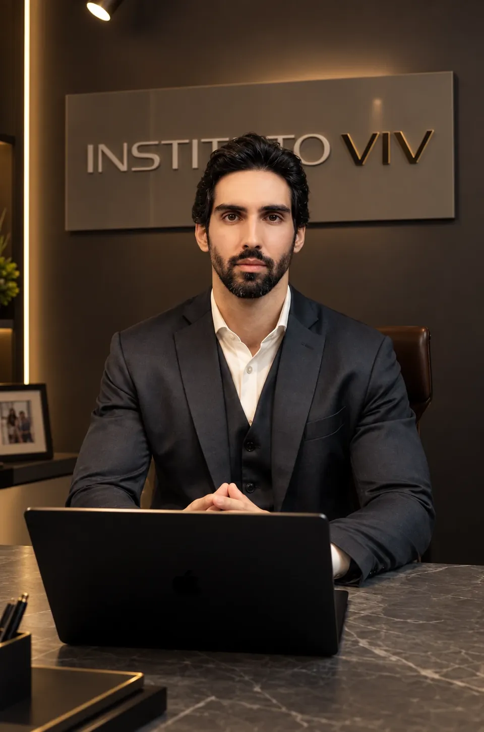 Dr. Vinicius Valença, médico do esporte, no Instituto VIV